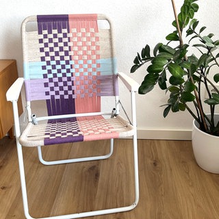 Gartenstuhl neu bespannen