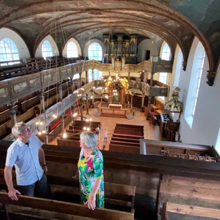 Markus Bundt in der Dreifaltigkeitskirche in Speyer