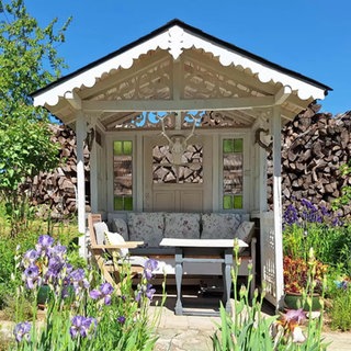 Sitzecke im Garten vom Ricarda Jochum