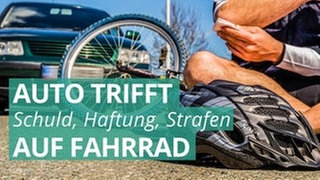 Gestürzter Fahrradfahrer - Wenn das Risiko beim Fahrradfahren mitfährt