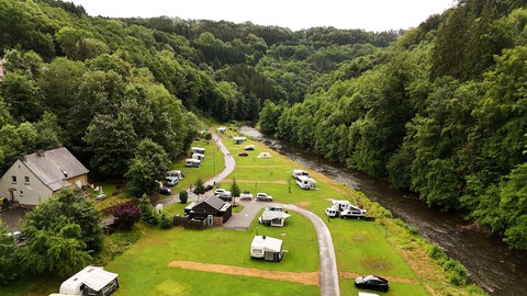 Der Campingplatz in Kyllburg ist sehr beliebt.