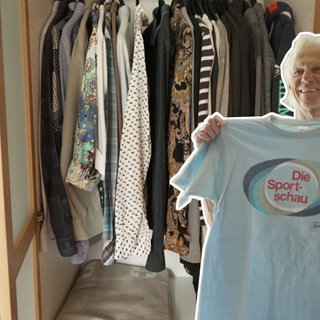 Paul Weber aus Lahnstein sammelt T-Shirts.