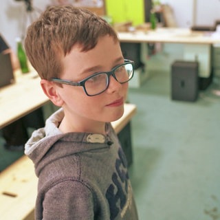 Marlon ist zehn und gerne im MakerSpace Mayen-Koblenz