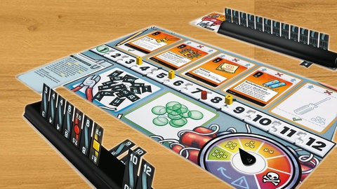 Das Brettspiel Bomb Busters ist eine Neuheit aus dem Jahr 2024.