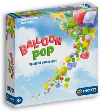 Balloon Pop ist ein Brettspiel zwischen Tetris und Candy Crush, das sich als kleines Geschenk für Ostern eignet.