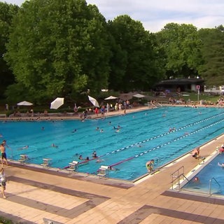 Freibad in Ladenburg