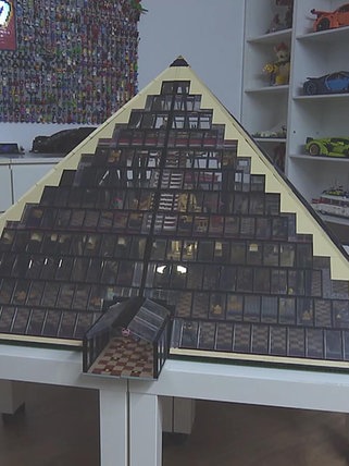 Pyramide aus Lego