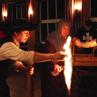 Rittermahl Burg Guttenburg