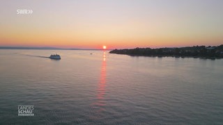 Sonnenuntergang am Bodensee