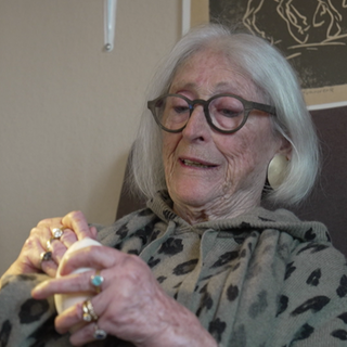 Von Hand beschriebenes Ei