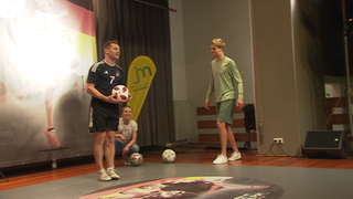 Freestyle-Fußballer