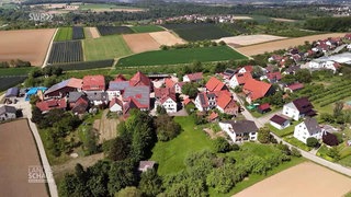 Kirschenhardthof aus der Vogelperspektive