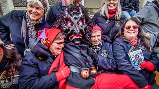 Treffen des Alemannischen Narrenrings in Ulm