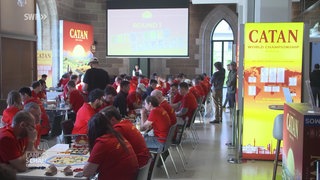 Bei der Catan-WM in Stuttgart