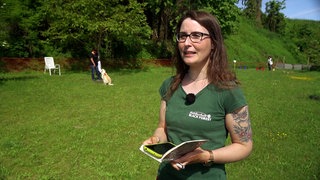 Hundetrainerin Franzsika Stecher