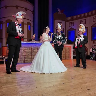 das Mannheimer Prinzenpaar auf der Bühne