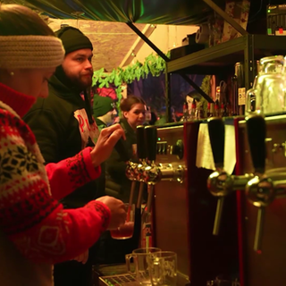 Punschwald am Stuttgarter Feuersee