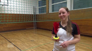 Indiaca-Spielerin Anna