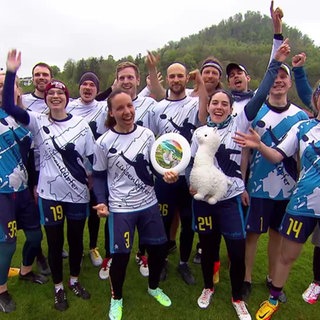 Frisbee Mannschaft