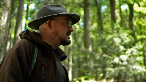 Survival-Profi Ralf Greiner ist im Schwarzwald unterwegs