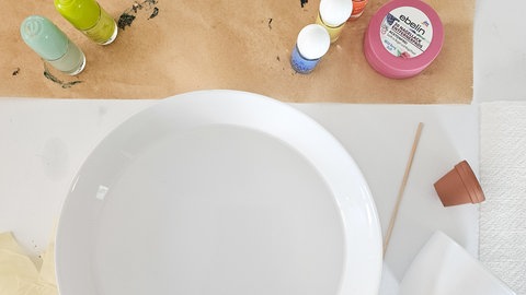 Alles Material zusammen suchen, die benötigt werden.