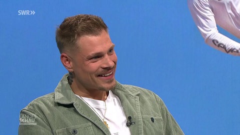 Der Motocross-Sportler André Mikitta