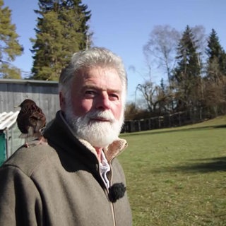 Berufsfalkner Frank Ruchlak