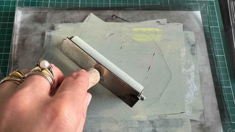 Drucken mi Gel-Platten