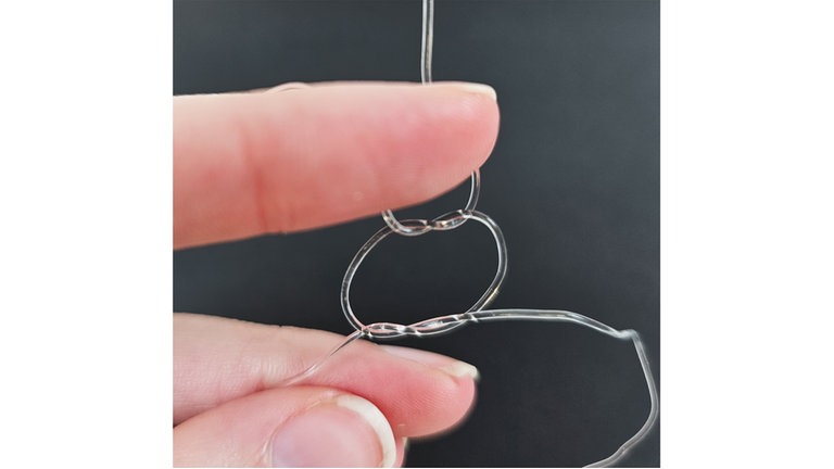 Armband-Verschluss knüpfen