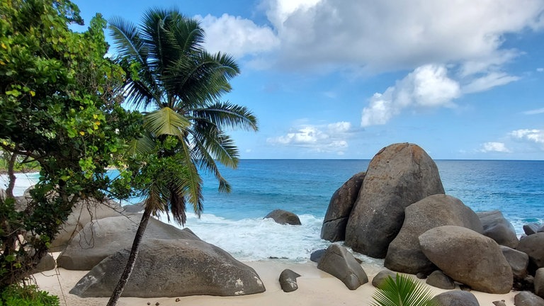Strand auf den Seychellen