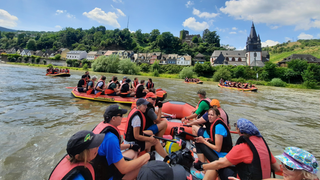 Rhein-Rafting auf dem Mittelrhein mit Sven Bernd