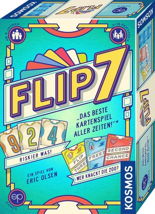 "Flip 7" ist von der Jury "Spiel des Jahres" nominiert zum Spiel des Jahres 2025.