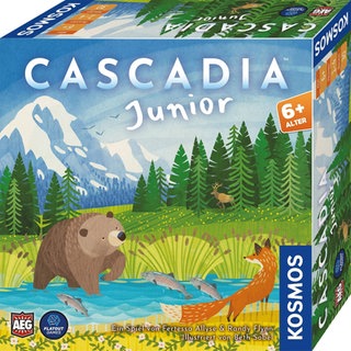 Cascadia Junior ist von der Jury "Spiel des Jahres" nominiert zum Kinderspiel des Jahres 2025.