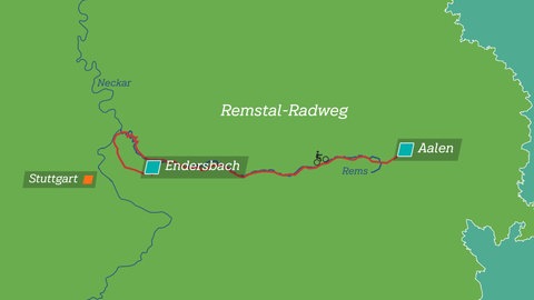 Radwege im Südwesten