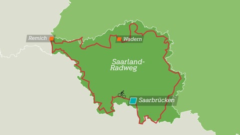 Radwege im Südwesten