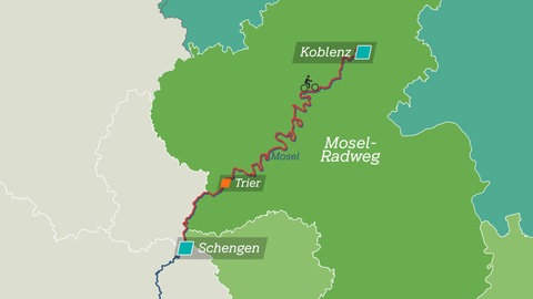 Radwege im Südwesten
