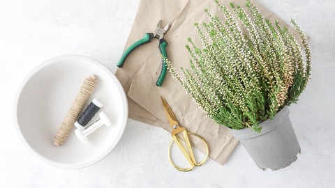 Kranz aus Heidekraut