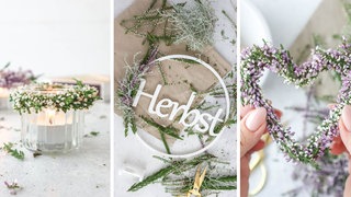 Kranz aus Heidekraut