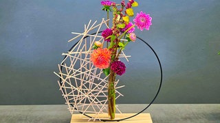 Blumendeko zum Aufstellen