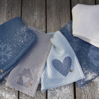 Geschirrtücher mit weihnachtlichen Motiven