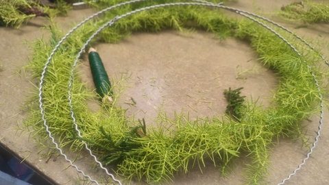 Weihnachtlicher Türschmuck