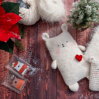 Eisbären Wärmflasche