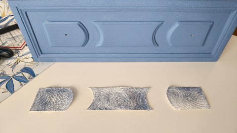 Möbel mit Tapeten verschönern