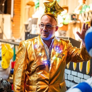 Fastnacht: Florian Saulheimer ist Vorsitzender des Wolfsheimer Carneval Vereins.