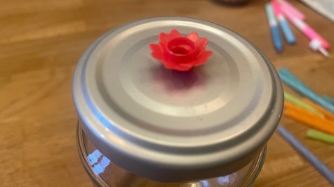Fastenkerze