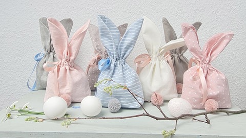 Osterbeutelchen nähen