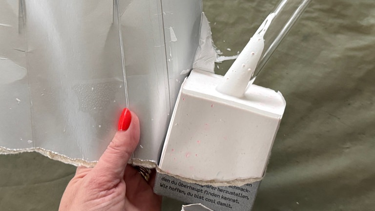 Das Ganze ca. 1 Stunde trocknen lassen. Danach auspacken und noch weitere 24 Stunden stehen lassen.