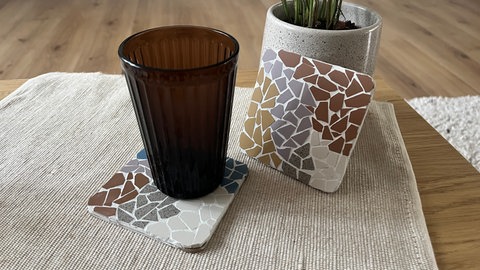Mosaik-Untersetzer