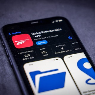 Handy mit ePA-App