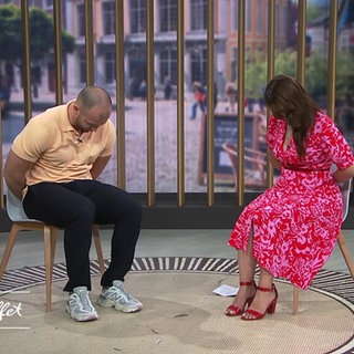 Übung gegen schmerzenden Ischias